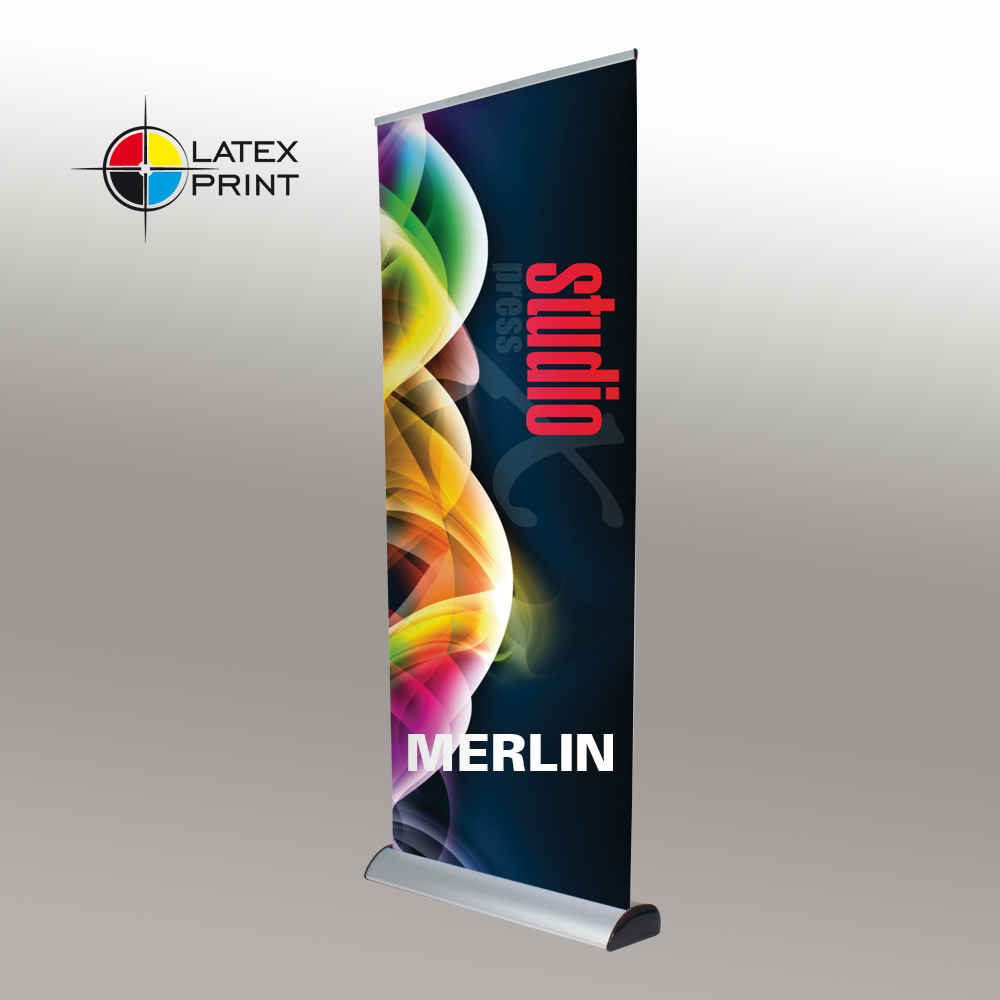 Rollup Merlin – STUDIO X PRESS – agencja reklamowa – projekty graficzne ...