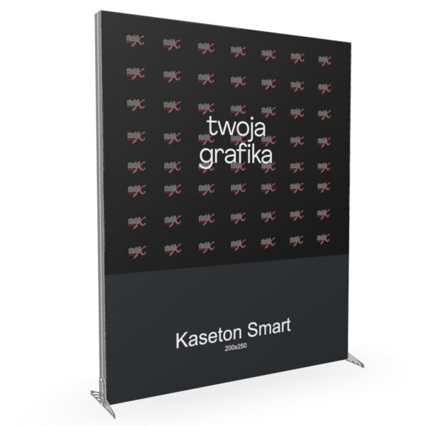 Kaseton smart podświetlany dla firm z grafiką