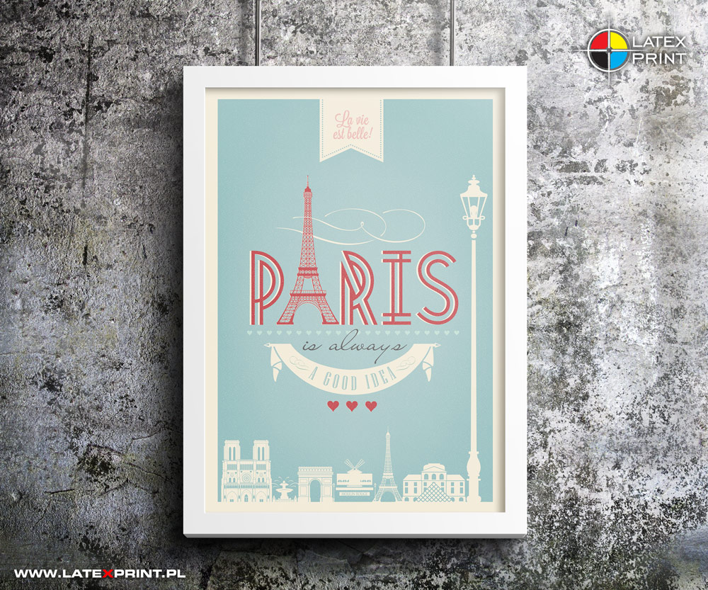 drukarnia plakatów PARIS