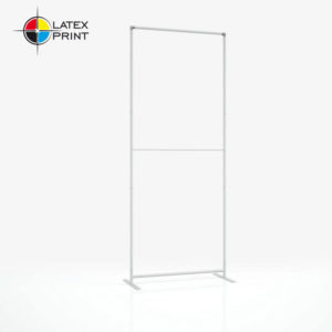 super lekka ścianka tekstylna zamiast rollupu