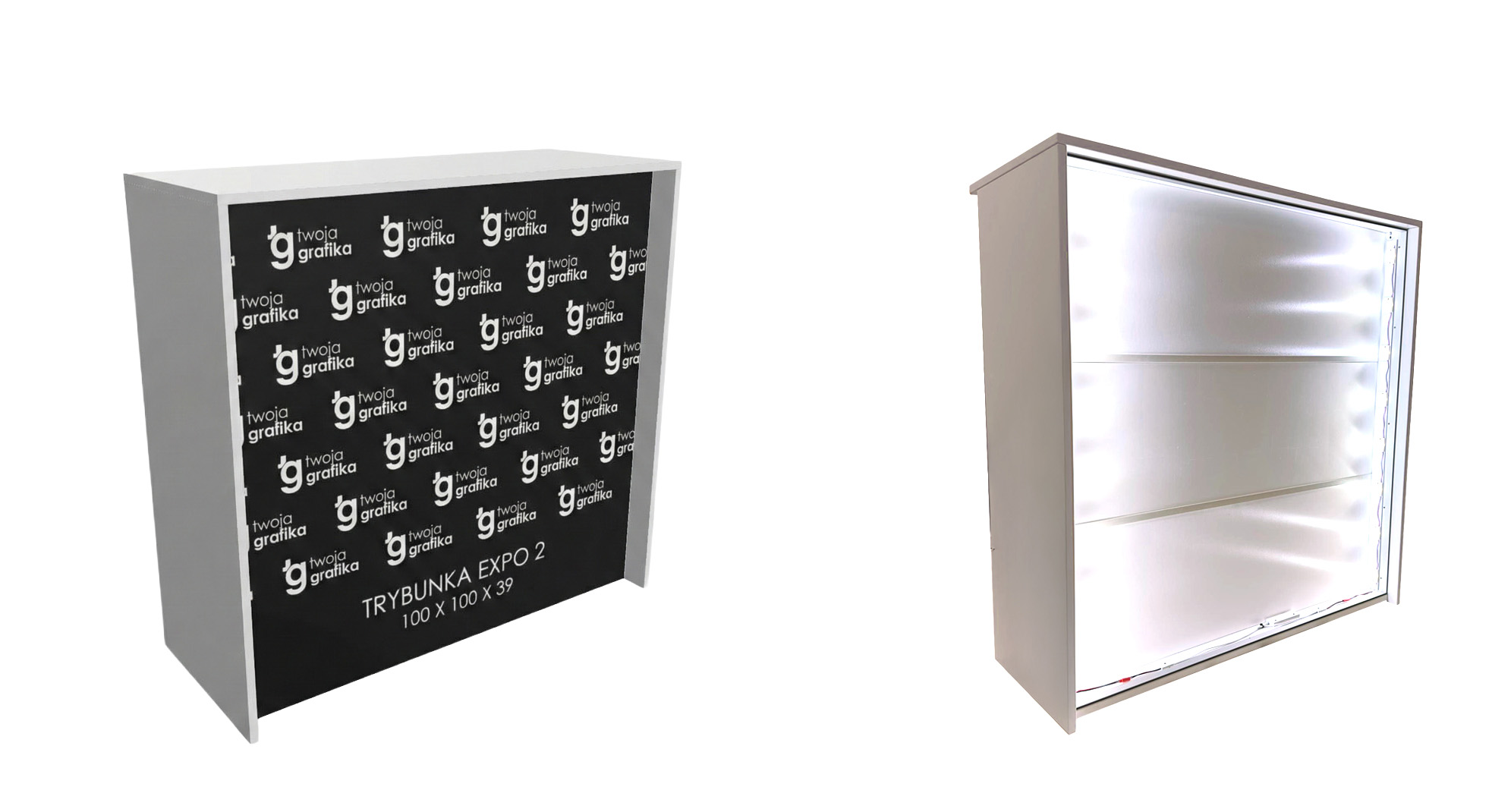 Trybunka podświetlana