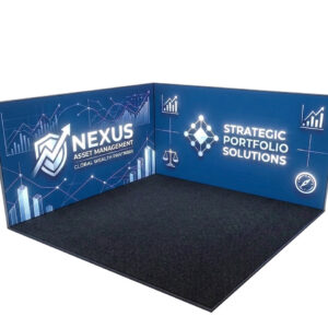 stoisko targowe podświetlane