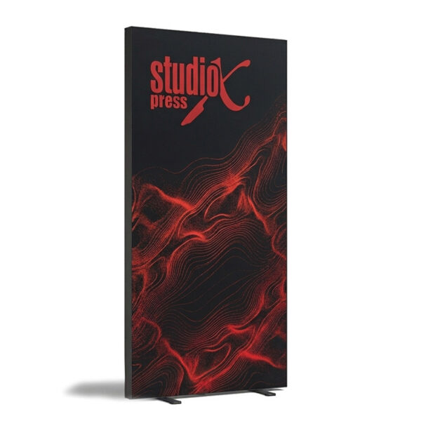 Kaseton reklamowy czarny Quick